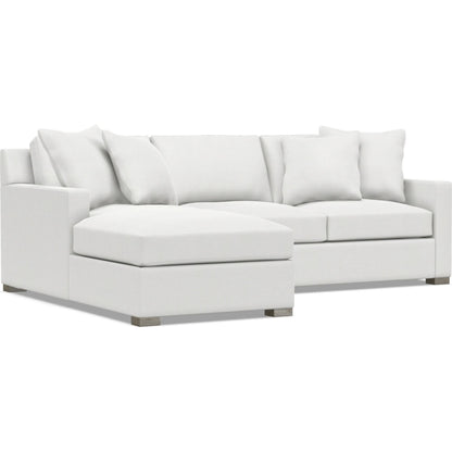 Kelsey 2-Piece Fabric Sectional by Bernhardt in wdf, 789 portobello. Made from unique in a unique style.
