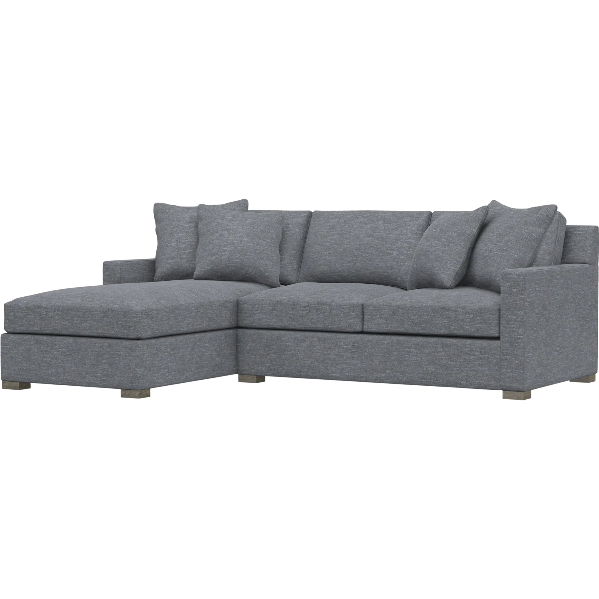 Kelsey 2-Piece Fabric Sectional by Bernhardt in wdf, 789 portobello. Made from unique in a unique style.
