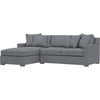 Dark Grey Chenille / Left Hand Facing