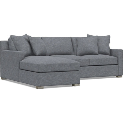 Kelsey 2-Piece Fabric Sectional by Bernhardt in wdf, 789 portobello. Made from unique in a unique style.