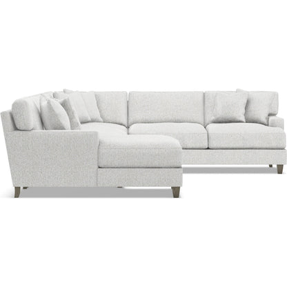 Mila 5-Piece Fabric Sectional by Bernhardt in wdf, 789 portobello. Made from unique in a unique style.