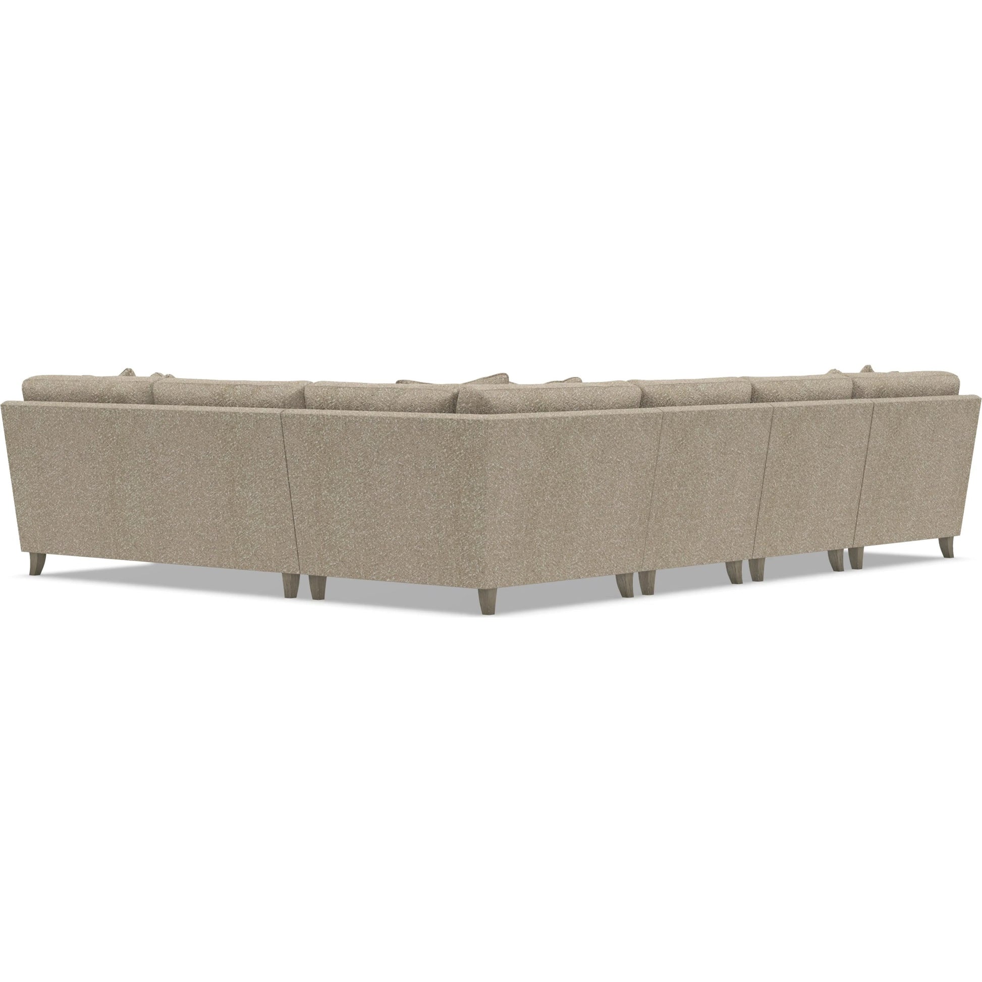 Mila 5-Piece Fabric Sectional by Bernhardt in wdf, 789 portobello. Made from unique in a unique style.
