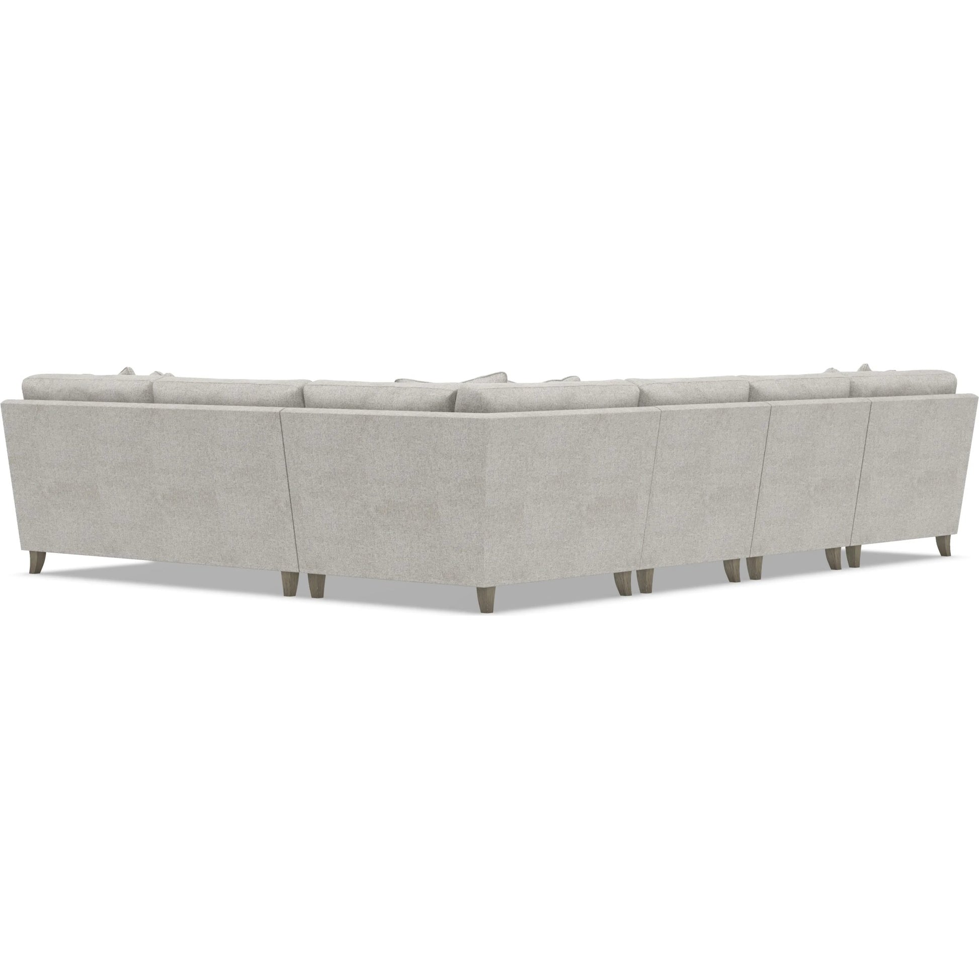 Mila 5-Piece Fabric Sectional by Bernhardt in wdf, 789 portobello. Made from unique in a unique style.