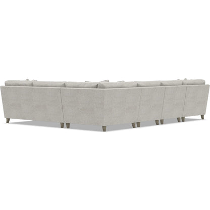 Mila 5-Piece Fabric Sectional by Bernhardt in wdf, 789 portobello. Made from unique in a unique style.