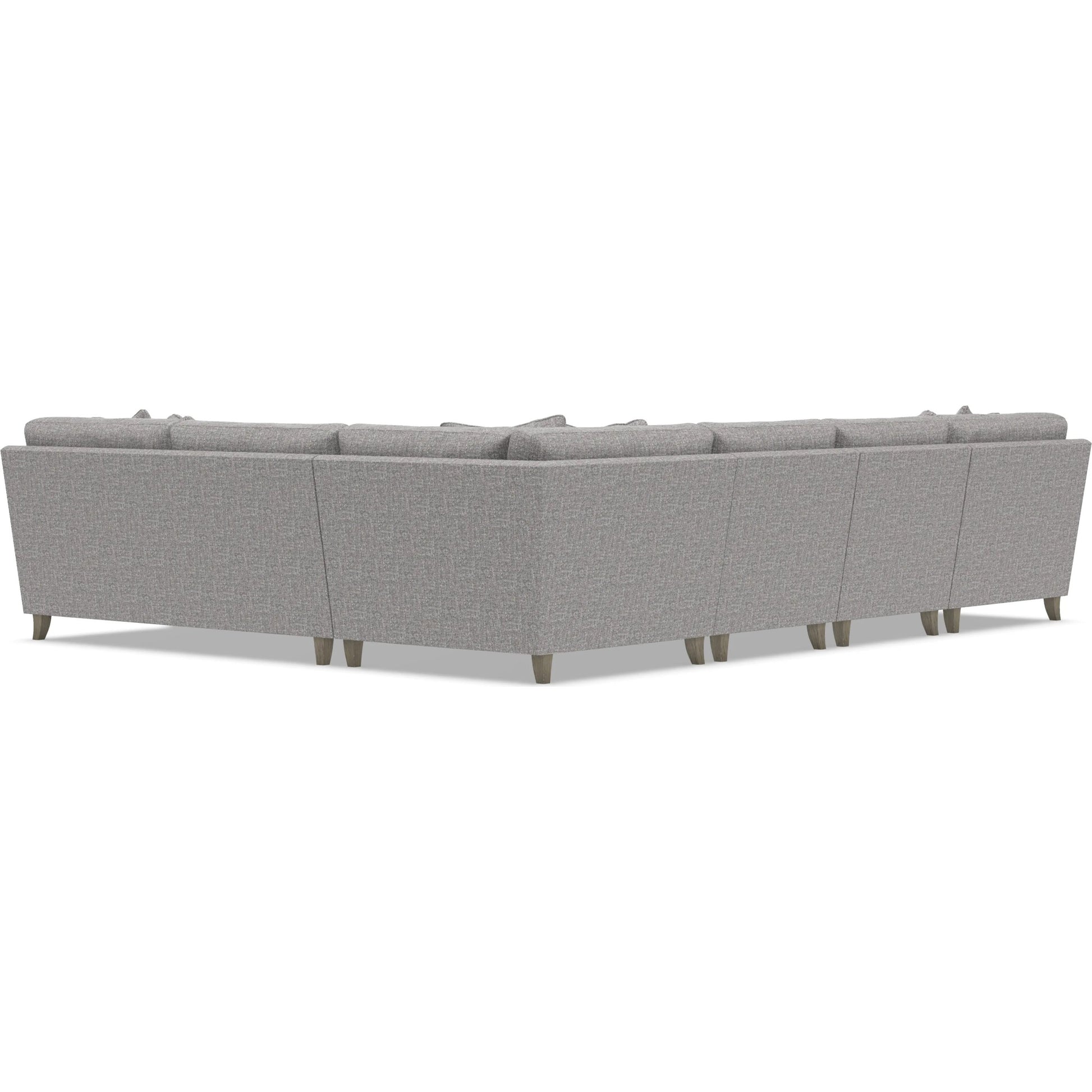 Mila 5-Piece Fabric Sectional by Bernhardt in wdf, 789 portobello. Made from unique in a unique style.