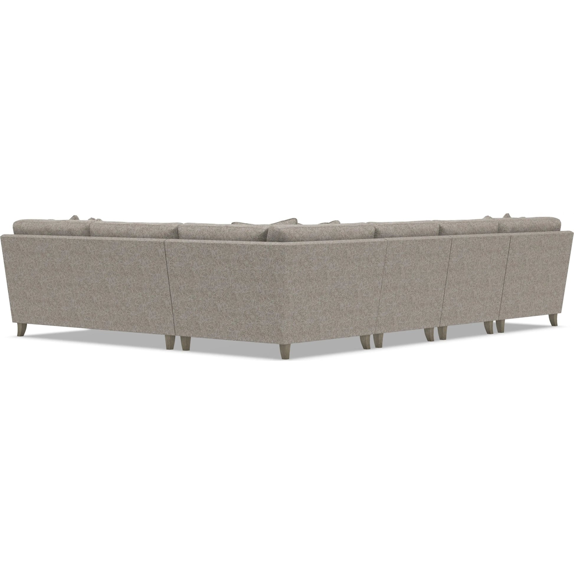 Mila 5-Piece Fabric Sectional by Bernhardt in wdf, 789 portobello. Made from unique in a unique style.