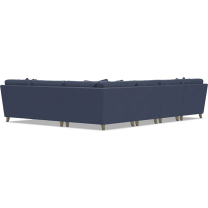 Mila 5-Piece Fabric Sectional by Bernhardt in wdf, 789 portobello. Made from unique in a unique style.