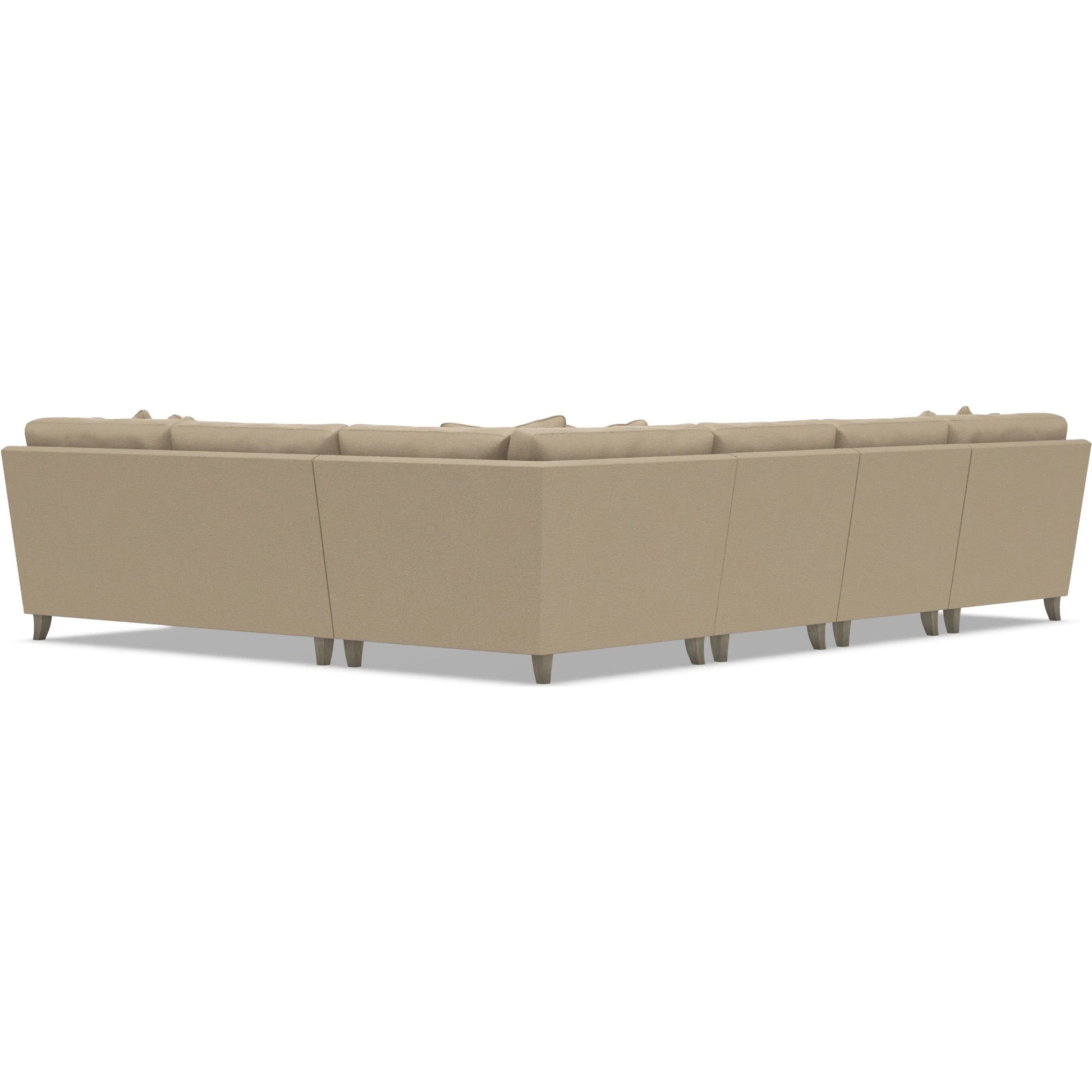 Mila 5-Piece Fabric Sectional by Bernhardt in wdf, 789 portobello. Made from unique in a unique style.