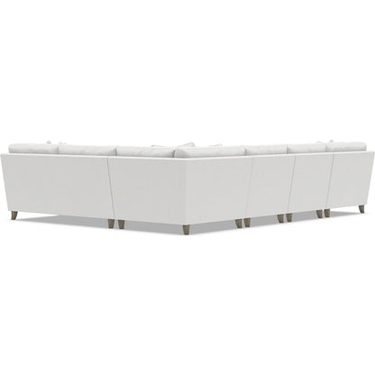 Mila 5-Piece Fabric Sectional by Bernhardt in wdf, 789 portobello. Made from unique in a unique style.