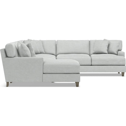 Mila 5-Piece Fabric Sectional by Bernhardt in wdf, 789 portobello. Made from unique in a unique style.