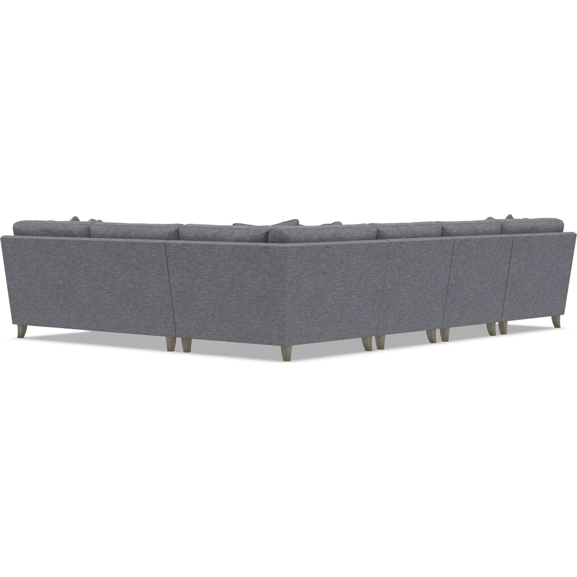 Mila 5-Piece Fabric Sectional by Bernhardt in wdf, 789 portobello. Made from unique in a unique style.