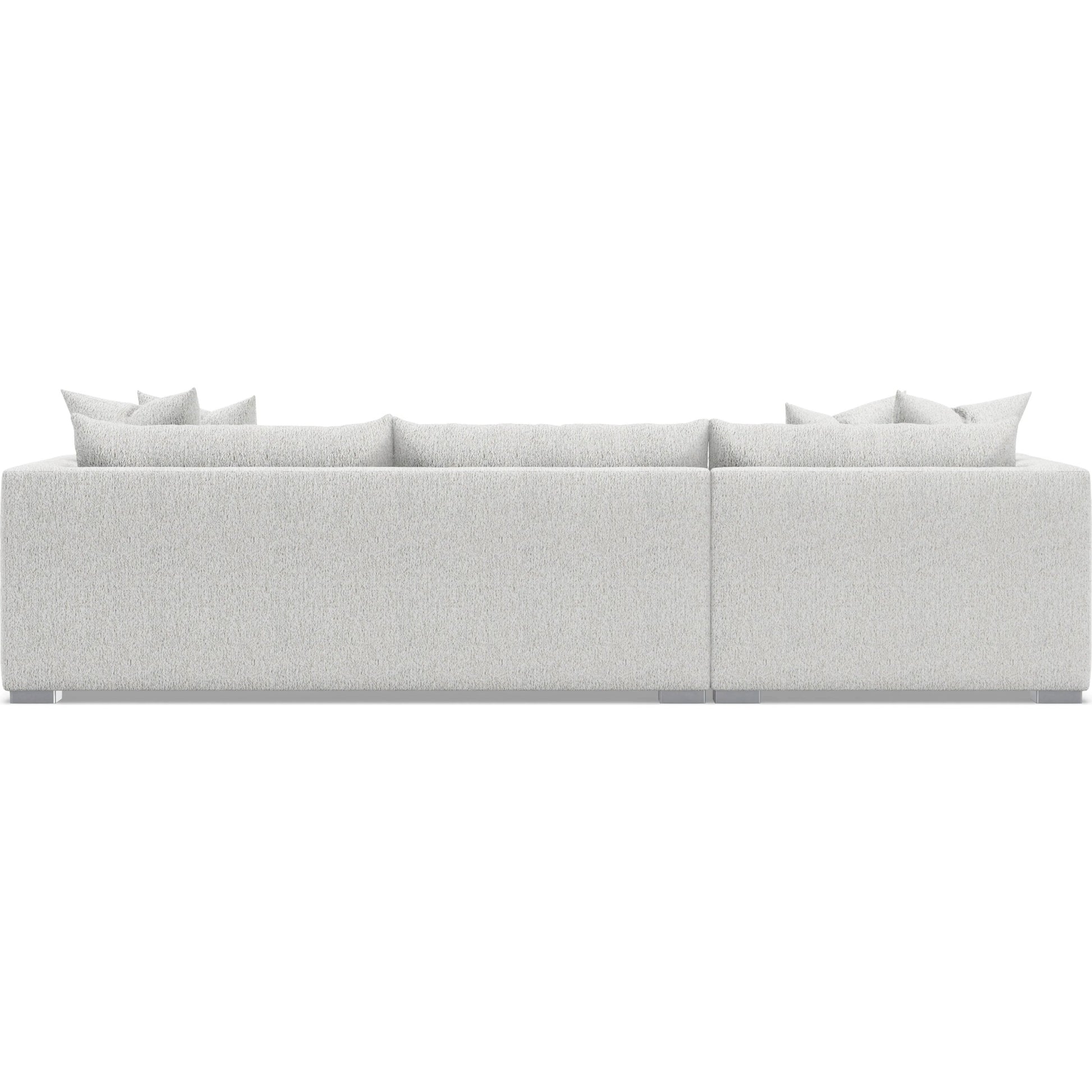 Helena 2-Piece Fabric Sectional by Bernhardt in stainless steel. Made from unique in a unique style.