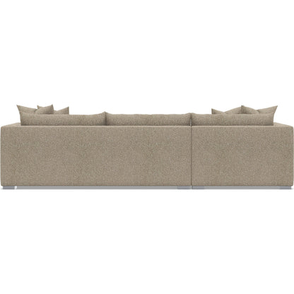 Helena 2-Piece Fabric Sectional by Bernhardt in stainless steel. Made from unique in a unique style.