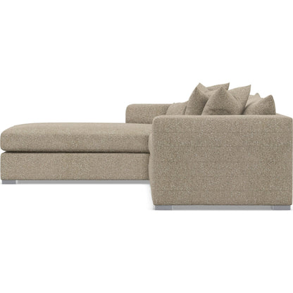 Helena 2-Piece Fabric Sectional by Bernhardt in stainless steel. Made from unique in a unique style.