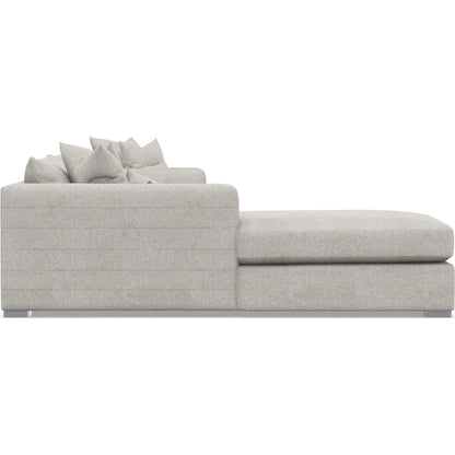 Helena 2-Piece Fabric Sectional by Bernhardt in stainless steel. Made from unique in a unique style.