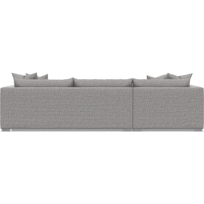 Helena 2-Piece Fabric Sectional by Bernhardt in stainless steel. Made from unique in a unique style.