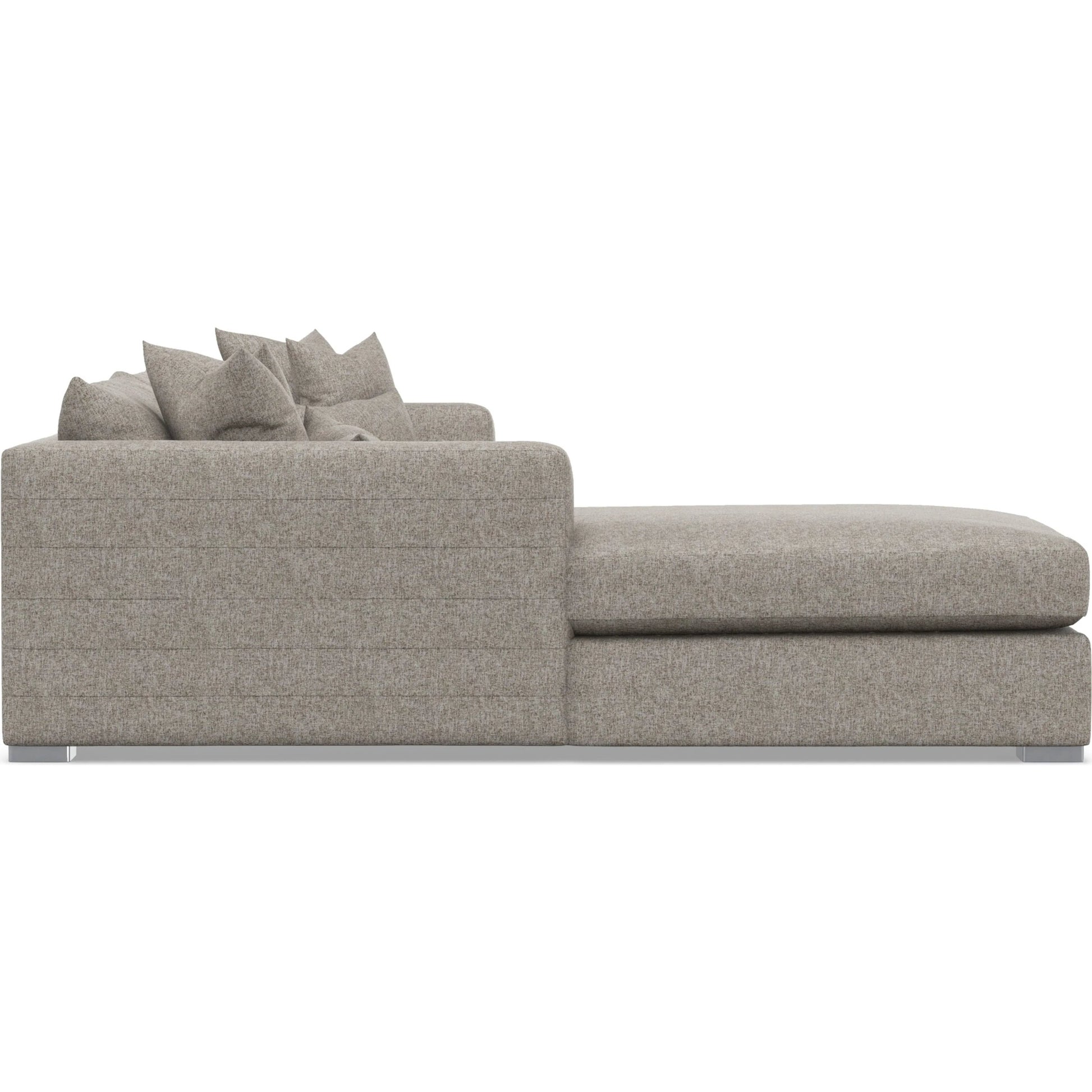 Helena 2-Piece Fabric Sectional by Bernhardt in stainless steel. Made from unique in a unique style.