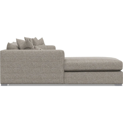 Helena 2-Piece Fabric Sectional by Bernhardt in stainless steel. Made from unique in a unique style.