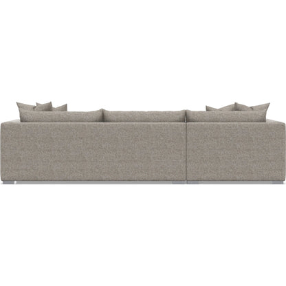 Helena 2-Piece Fabric Sectional by Bernhardt in stainless steel. Made from unique in a unique style.