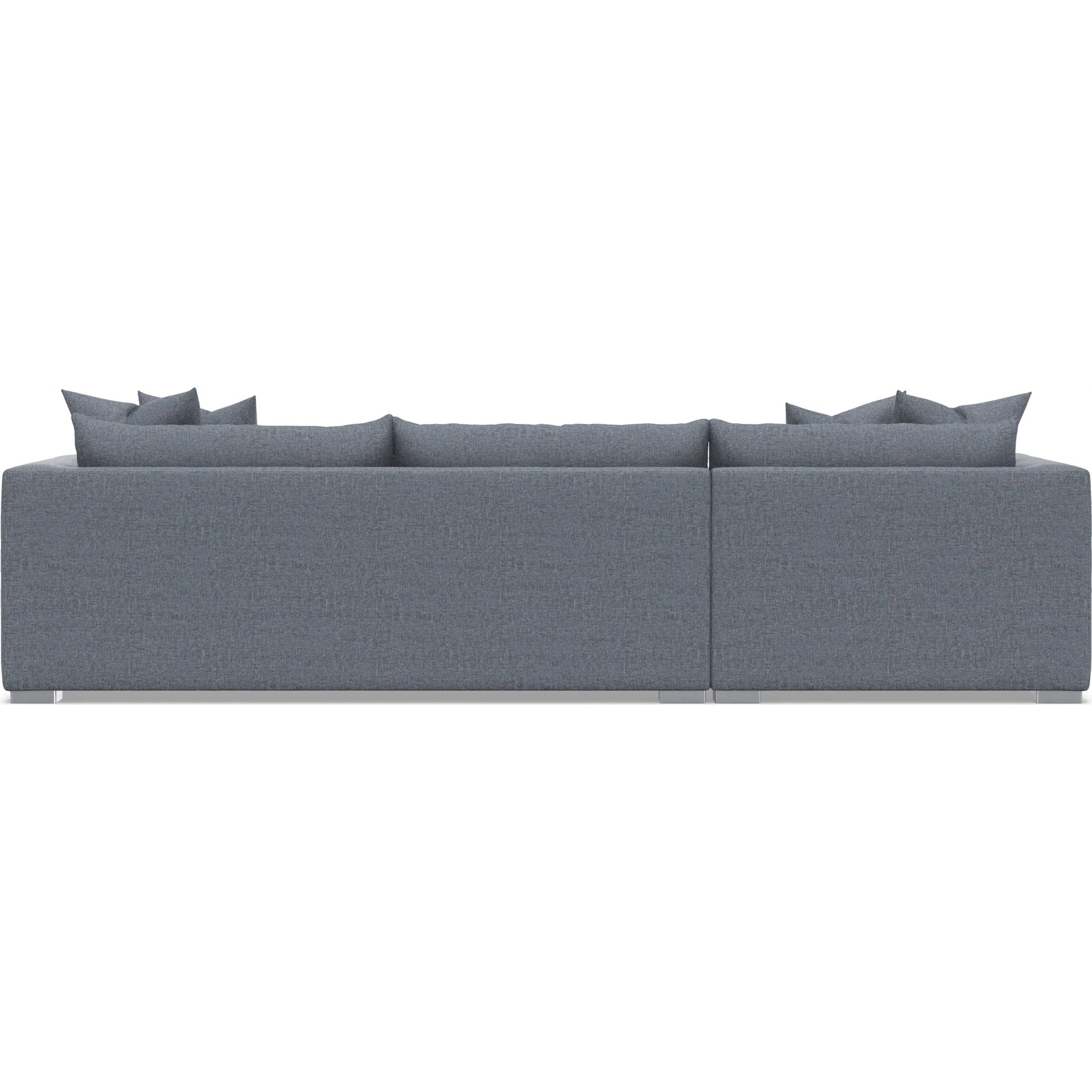 Helena 2-Piece Fabric Sectional by Bernhardt in stainless steel. Made from unique in a unique style.