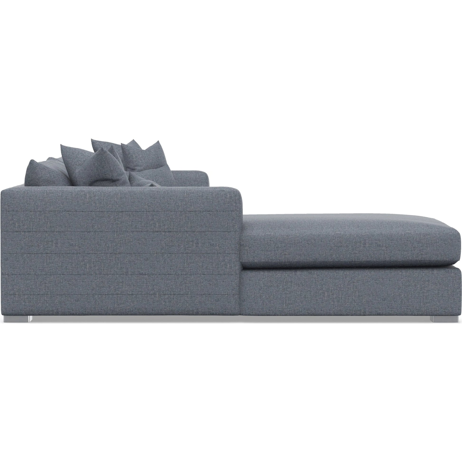 Helena 2-Piece Fabric Sectional by Bernhardt in stainless steel. Made from unique in a unique style.