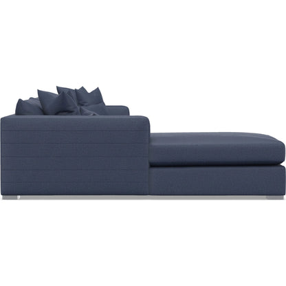 Helena 2-Piece Fabric Sectional by Bernhardt in stainless steel. Made from unique in a unique style.