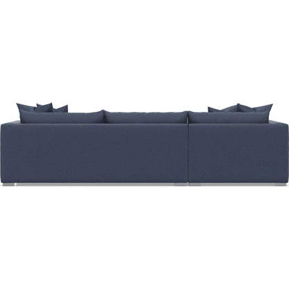 Helena 2-Piece Fabric Sectional by Bernhardt in stainless steel. Made from unique in a unique style.