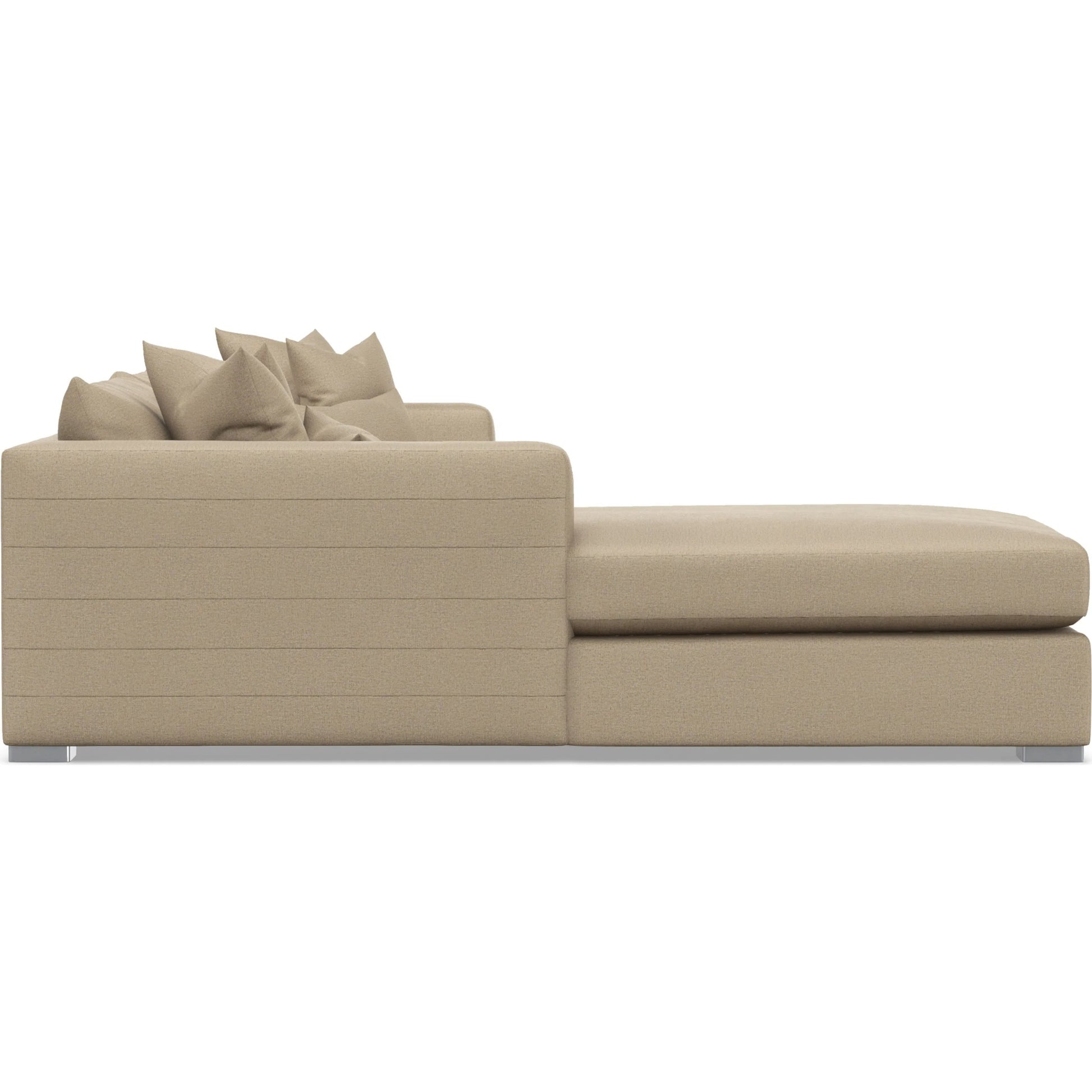 Helena 2-Piece Fabric Sectional by Bernhardt in stainless steel. Made from unique in a unique style.