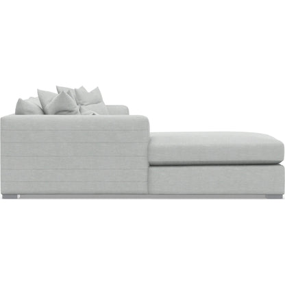 Helena 2-Piece Fabric Sectional by Bernhardt in stainless steel. Made from unique in a unique style.