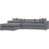 Dark Grey Chenille / Left Hand Facing