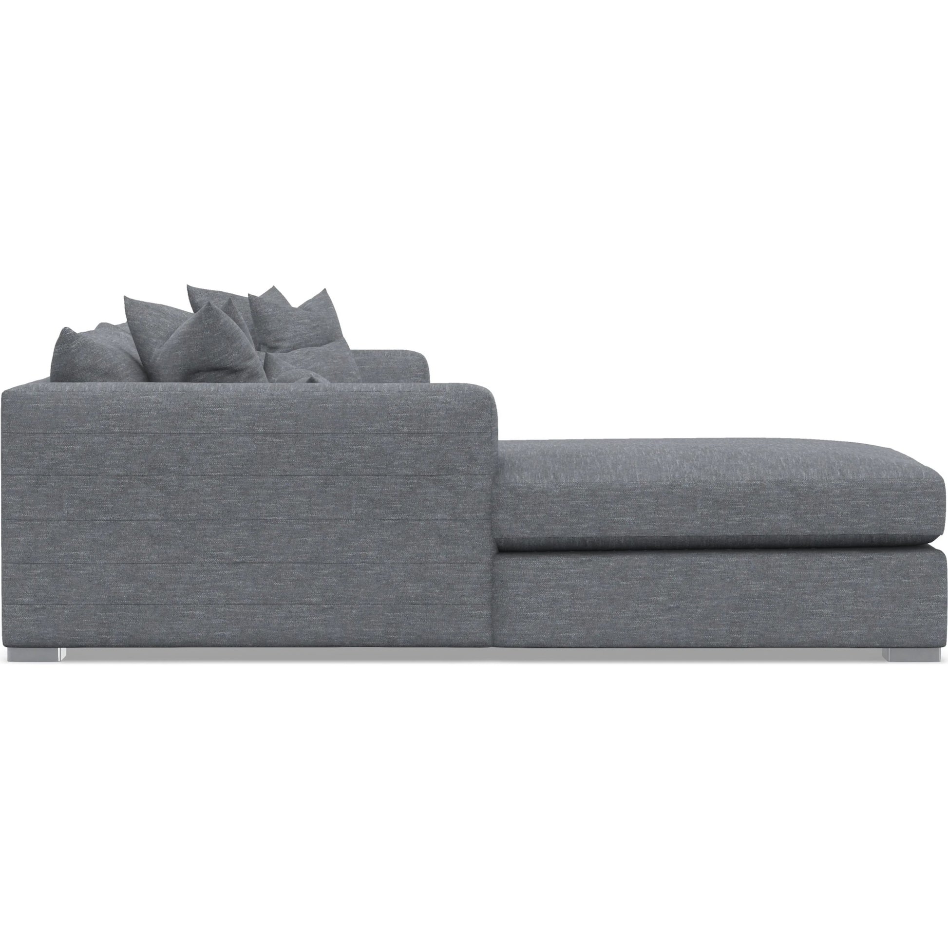 Helena 2-Piece Fabric Sectional by Bernhardt in stainless steel. Made from unique in a unique style.