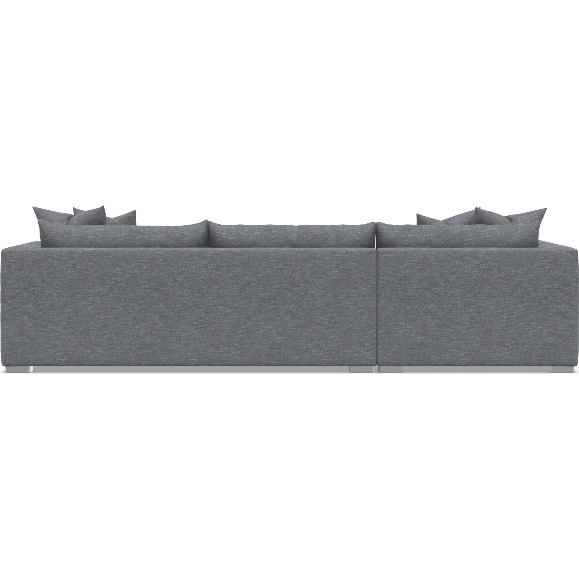Helena 2-Piece Fabric Sectional by Bernhardt in stainless steel. Made from unique in a unique style.