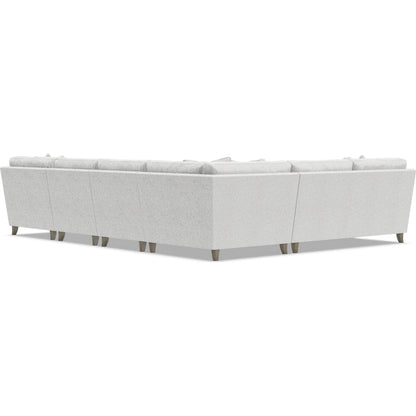 Mila 5-Piece Fabric Sectional by Bernhardt in wdf, 789 portobello. Made from unique in a unique style.