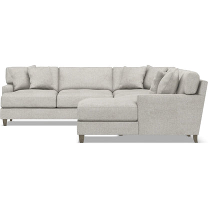 Mila 5-Piece Fabric Sectional by Bernhardt in wdf, 789 portobello. Made from unique in a unique style.