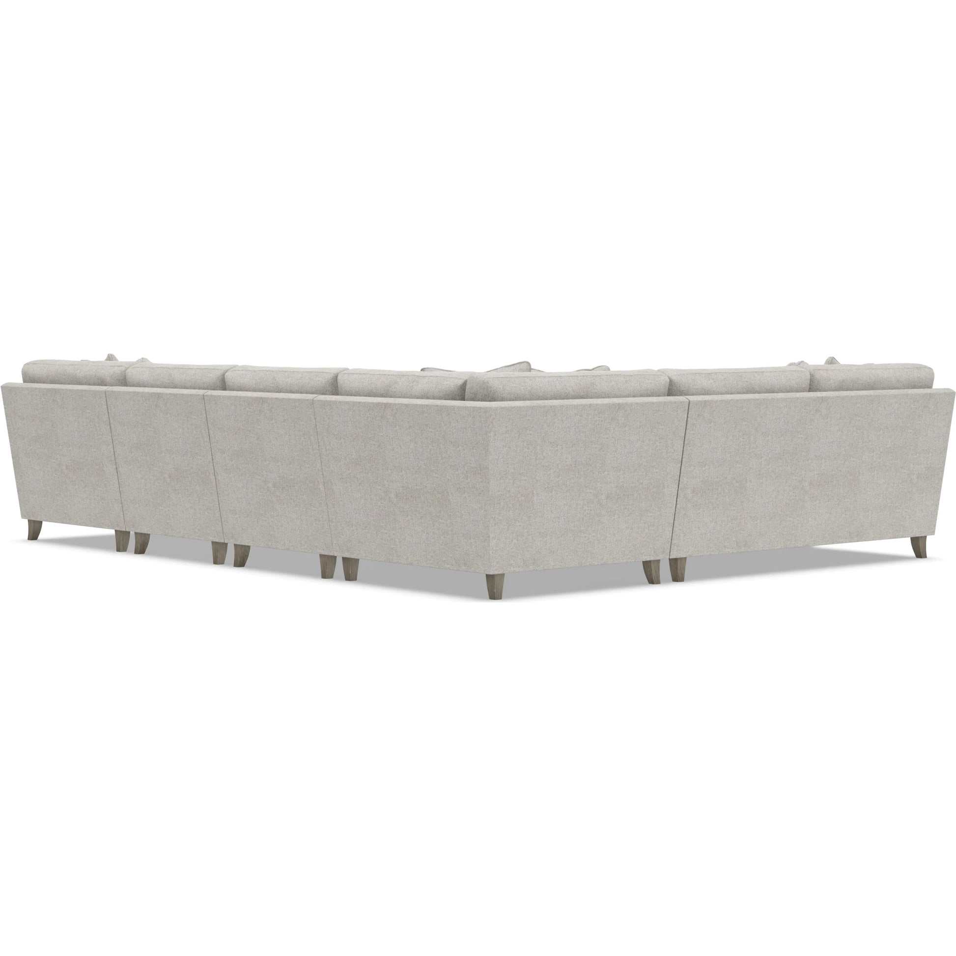 Mila 5-Piece Fabric Sectional by Bernhardt in wdf, 789 portobello. Made from unique in a unique style.