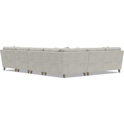 Mila 5-Piece Fabric Sectional by Bernhardt in wdf, 789 portobello. Made from unique in a unique style.