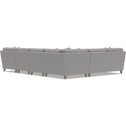 Mila 5-Piece Fabric Sectional by Bernhardt in wdf, 789 portobello. Made from unique in a unique style.