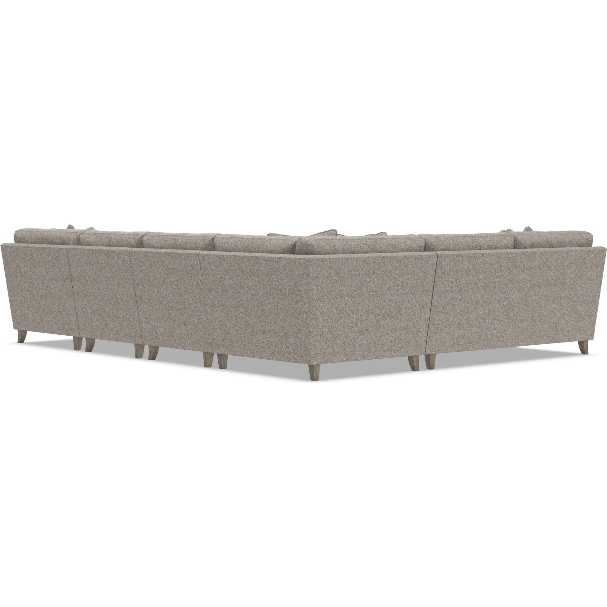 Mila 5-Piece Fabric Sectional by Bernhardt in wdf, 789 portobello. Made from unique in a unique style.