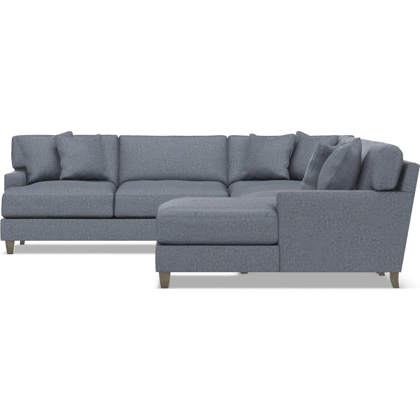 032 SI-2634531 | Additional Silo | Mila 5-Piece Fabric Sectional by Bernhardt in wdf, 789 portobello. Made from unique in a unique style.