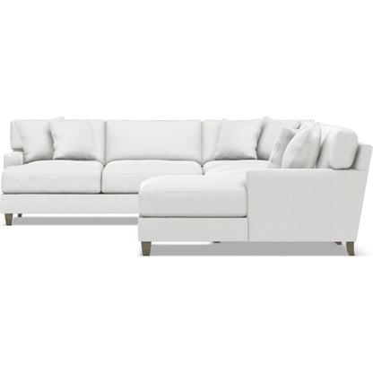 Mila 5-Piece Fabric Sectional by Bernhardt in wdf, 789 portobello. Made from unique in a unique style.