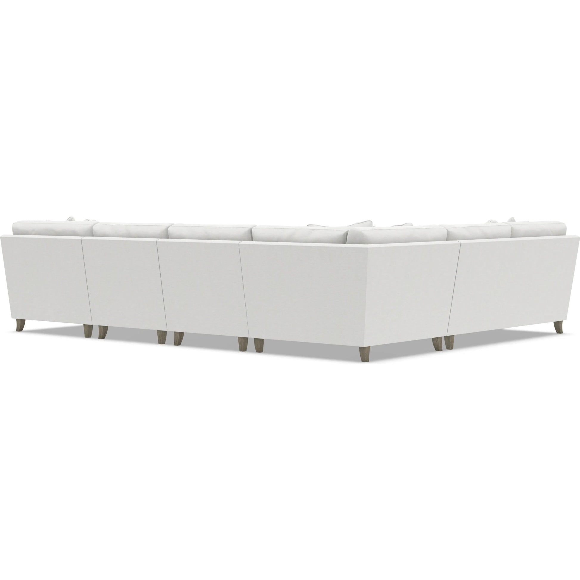 Mila 5-Piece Fabric Sectional by Bernhardt in wdf, 789 portobello. Made from unique in a unique style.