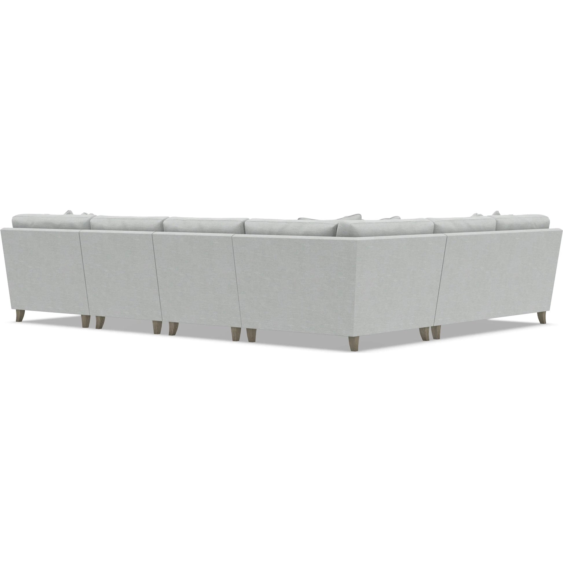 Mila 5-Piece Fabric Sectional by Bernhardt in wdf, 789 portobello. Made from unique in a unique style.