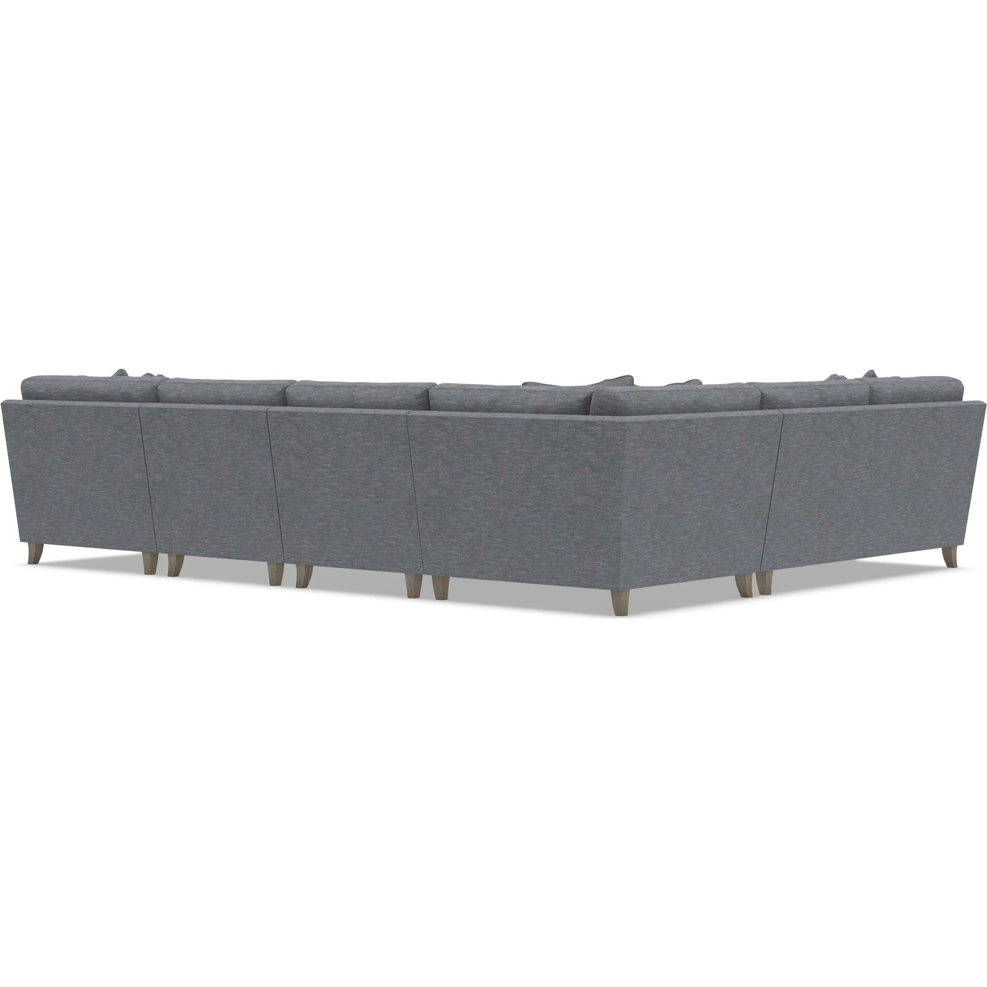 Mila 5-Piece Fabric Sectional by Bernhardt in wdf, 789 portobello. Made from unique in a unique style.