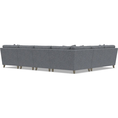 Mila 5-Piece Fabric Sectional by Bernhardt in wdf, 789 portobello. Made from unique in a unique style.