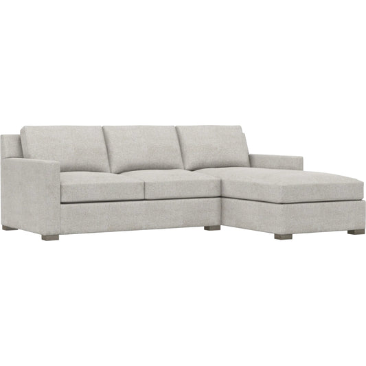 Kelsey 2-Piece Fabric Sectional by Bernhardt in wdf, 789 portobello. Made from unique in a unique style.