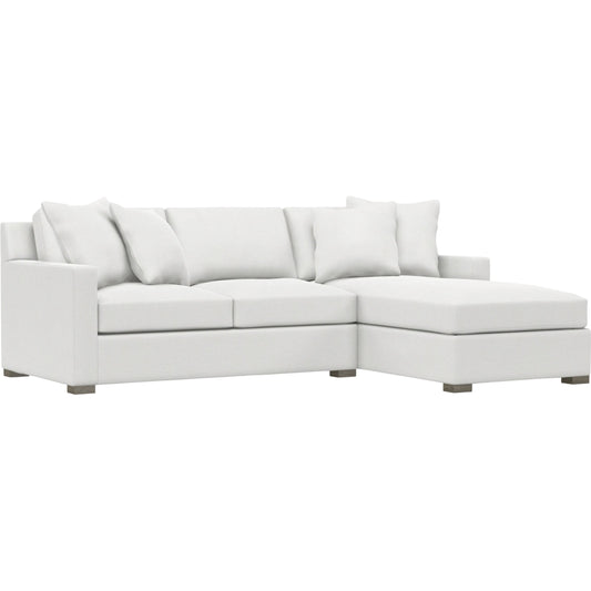 Kelsey 2-Piece Fabric Sectional by Bernhardt in wdf, 789 portobello. Made from unique in a unique style.