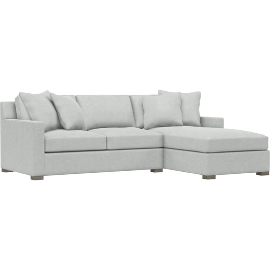 Kelsey 2-Piece Fabric Sectional by Bernhardt in wdf, 789 portobello. Made from unique in a unique style.