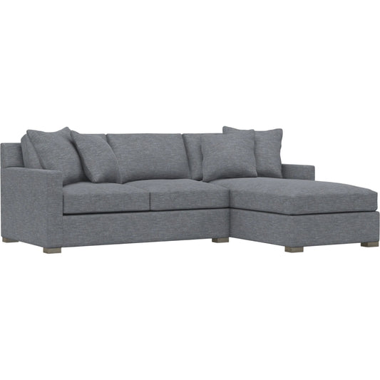 Kelsey 2-Piece Fabric Sectional by Bernhardt in wdf, 789 portobello. Made from unique in a unique style.