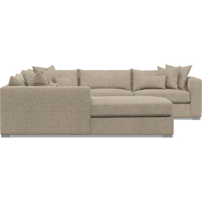 Helena 5-Piece Fabric Sectional by Bernhardt in stainless steel. Made from unique in a unique style.