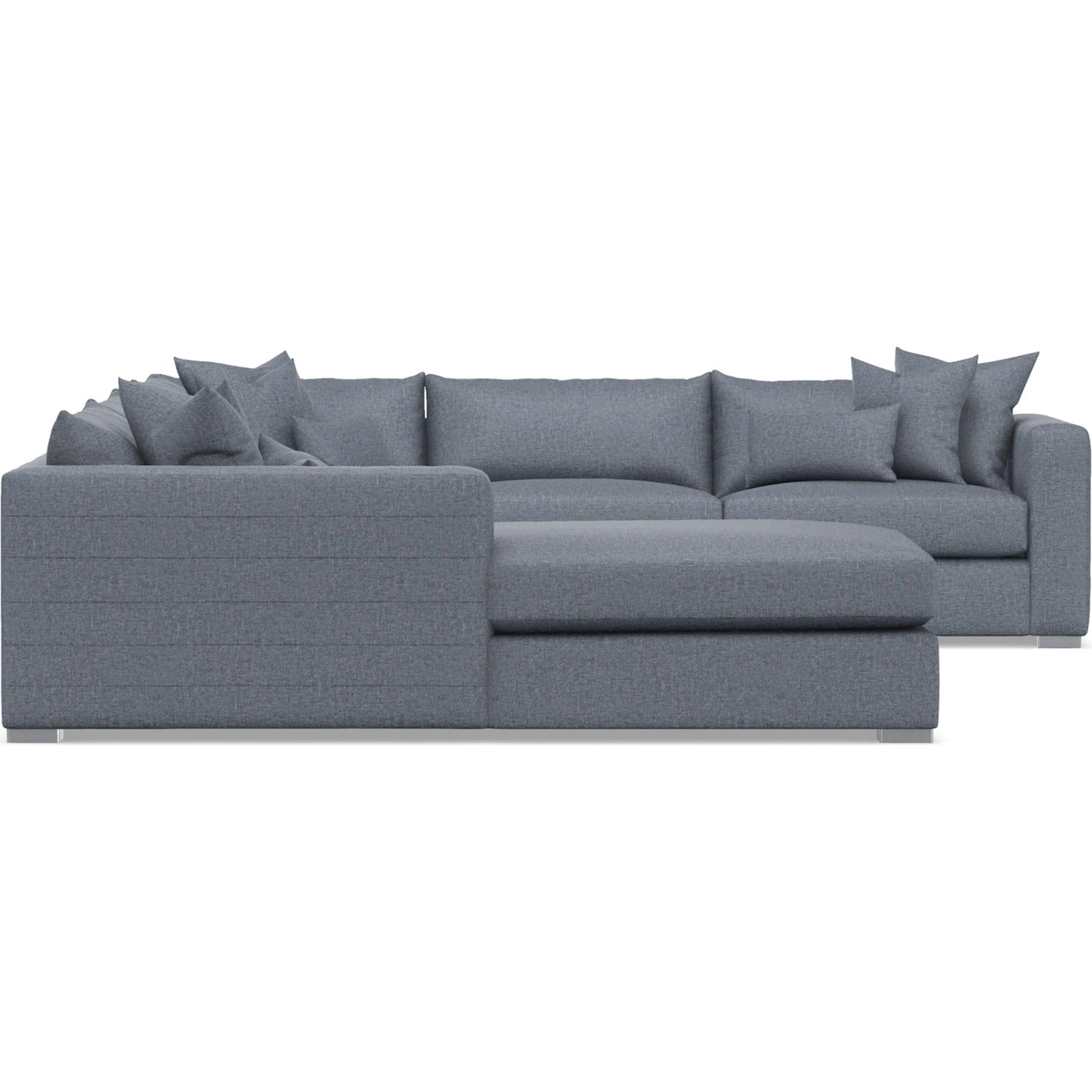 034 SI-2634552 | Additional Silo | Helena 5-Piece Fabric Sectional by Bernhardt in stainless steel. Made from unique in a unique style.
